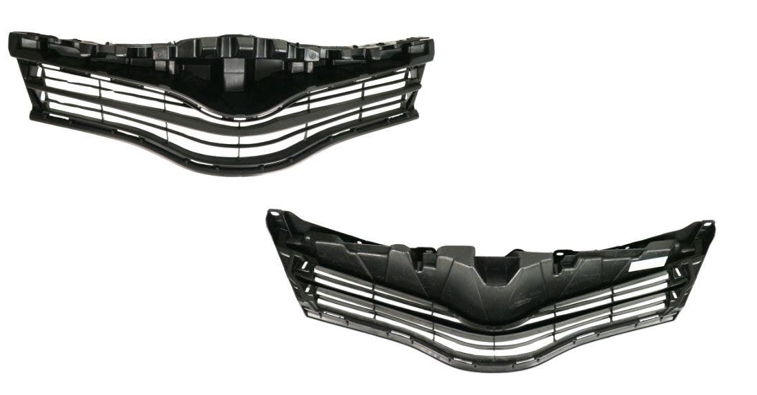 Grille (Black) Toyota Yaris NCP130/NCP131 Hatchback 2011 - 2014 TYYS-GRI-13F - Sterling