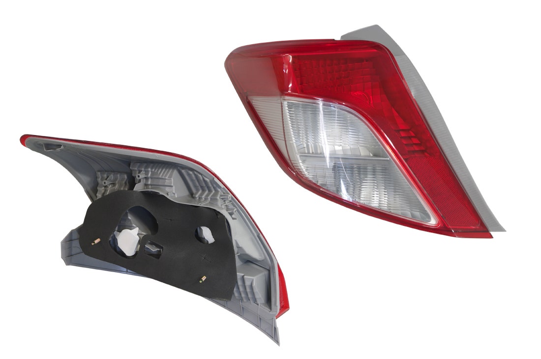 Tail Light (LHS) Toyota Yaris NCP130 2011 - 2014 TYYS - TAL - 14L - Sterling Parts - Tail Lights - Sterling Parts