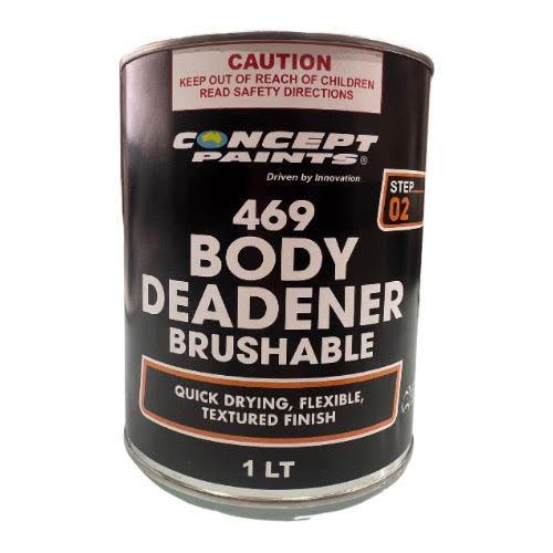 469 Body Deadener Brushable 1L - Concept Paints | Universal Auto Spares