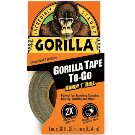 To-Go Tape Handy Tape Roll 2.5cm x 9.14m - Gorilla | Universal Auto Spares