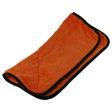 Microfibre Towel Premium Plush Orange 40 x 40cm - AutoKing