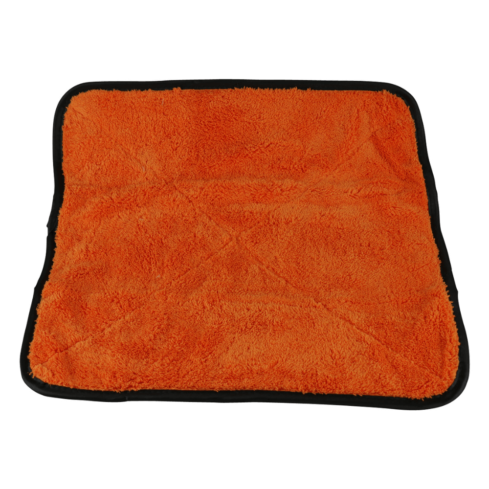 Microfibre Towel Premium Plush Orange 40 x 40cm - AutoKing