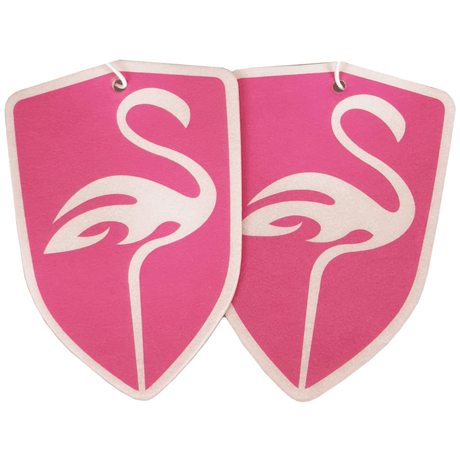 Air Freshener Vanilla Scent 2 Piece - Flamingo | Universal Auto Spares