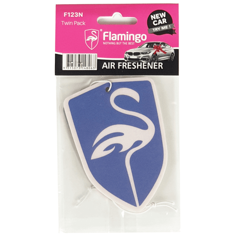 Air Freshener New Car Scent 2 Piece - Flamingo | Universal Auto Spares