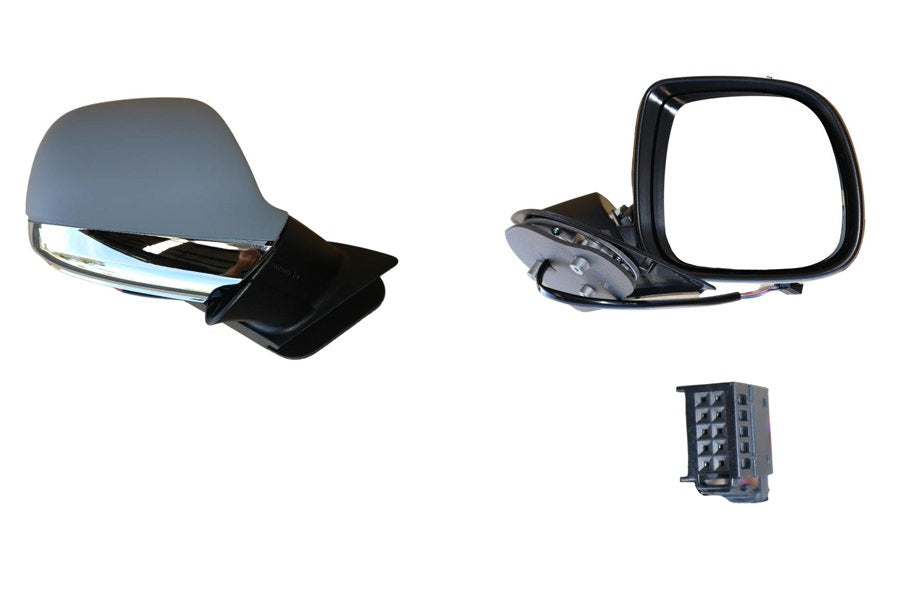 Door Mirror (RHS, Heated, Folding, 7 Pin) Volkswagen Amarok 2H 2016 - 2022 VWAM-DOM-08R - Sterling