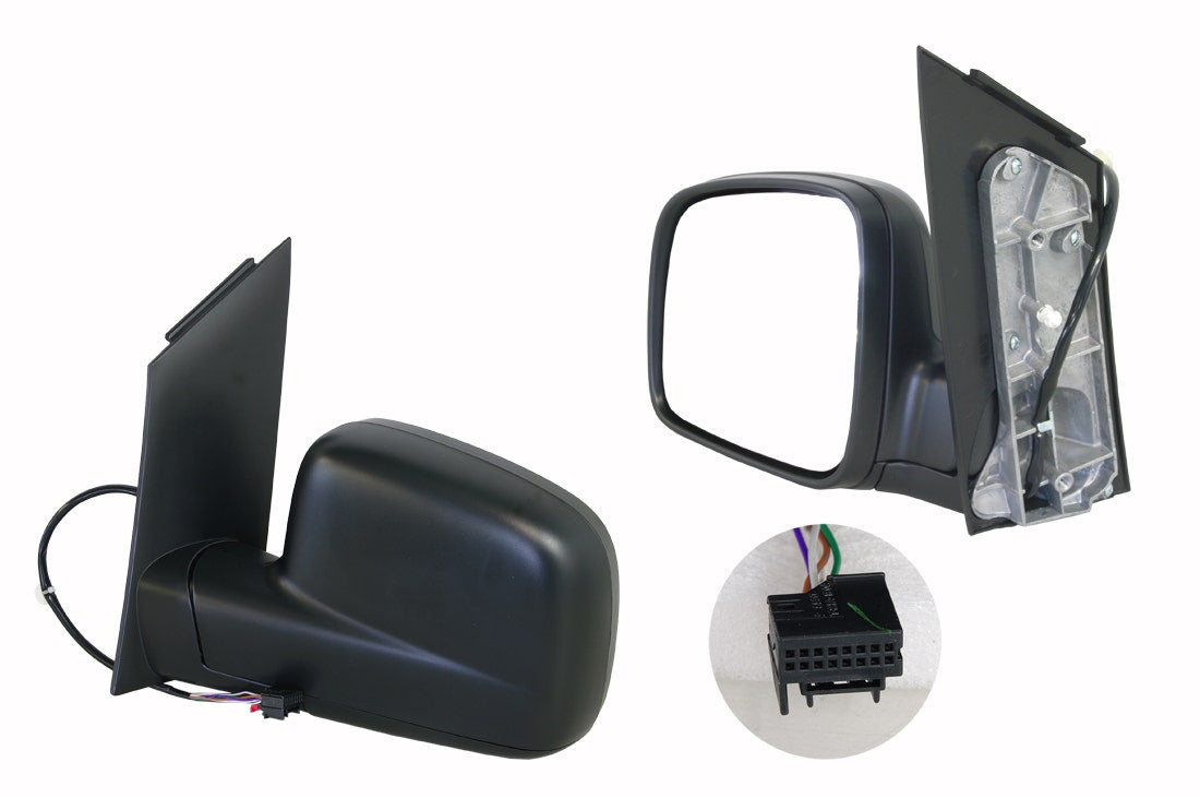 Door Mirror (LHS, Heated, 5 Pin) Volkswagen Caddy 2K/2KN 2005 - 2020 VWCD - DOM - 01L - Sterling Parts - Exterior Mirrors - Sterling Parts