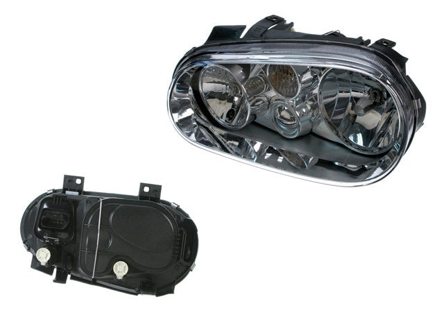 Headlight (LHS) with Fog Lamp Volkswagen Golf MK4 1998 - 2004 VWG4-HEL-10L - Sterling