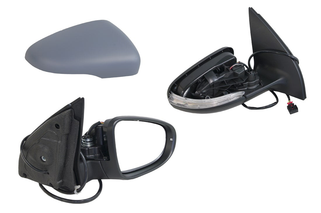Door Mirror (RHS, Heated, Electric) Volkswagen Golf MK6 2009 - 2013 VWG6 - DOM - 01R - Sterling Parts - Exterior Mirrors - Sterling Parts