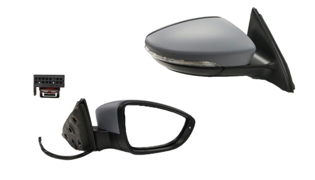 Door Mirror (RHS, Heated, with Light) Volkswagen Jetta 1B 2011 - 2017 VWJT-DOM-06R - Sterling