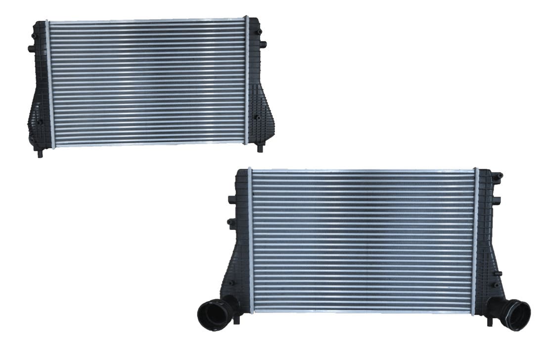 Intercooler (70mm Inlet/Outlet, Bottom) Volkswagen Jetta 1K 2006 - 2011 VWJT - ITC - 005 - Sterling Parts - Intercoolers & Piping - Sterling Parts
