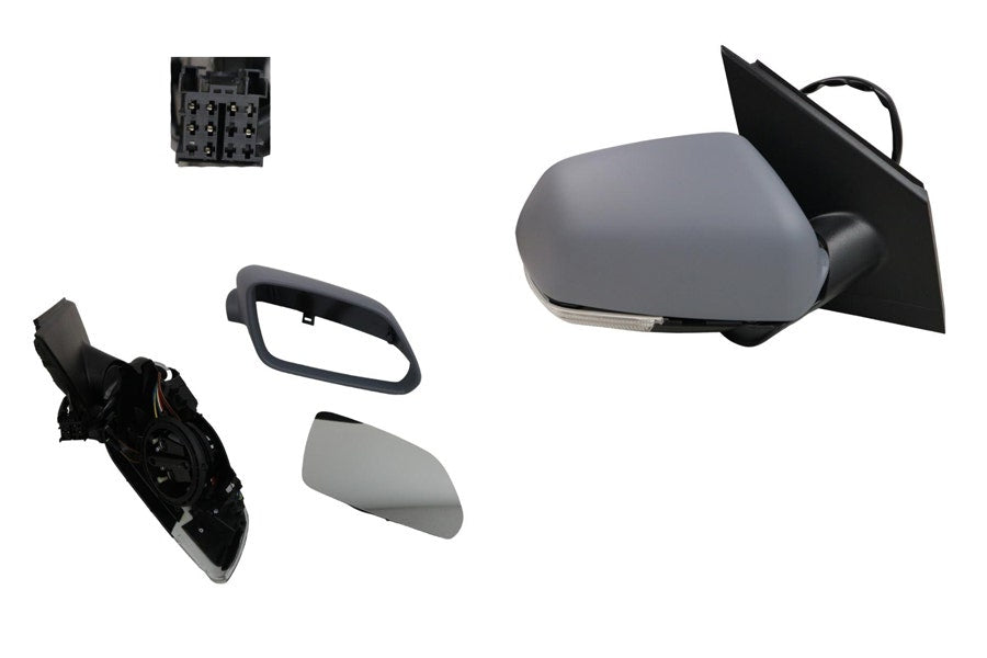 Door Mirror (Heated, RHS, Electric) Volkswagen Polo 9N Series 2 2005 - 2010 VWPL - DOM - 13R - Sterling Parts - Exterior Mirrors - Sterling Parts