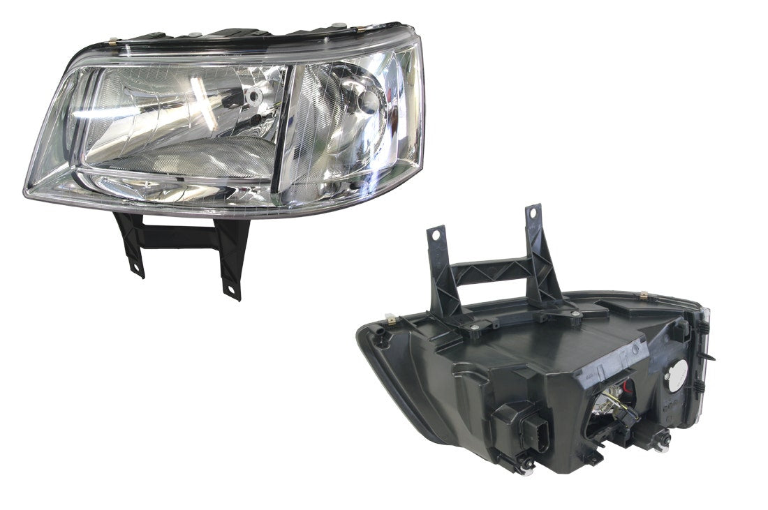 Headlight (Single Beam, LHS) Volkswagen Transporter T5 2004 - 2009 VWT5-HEL-02L - Sterling