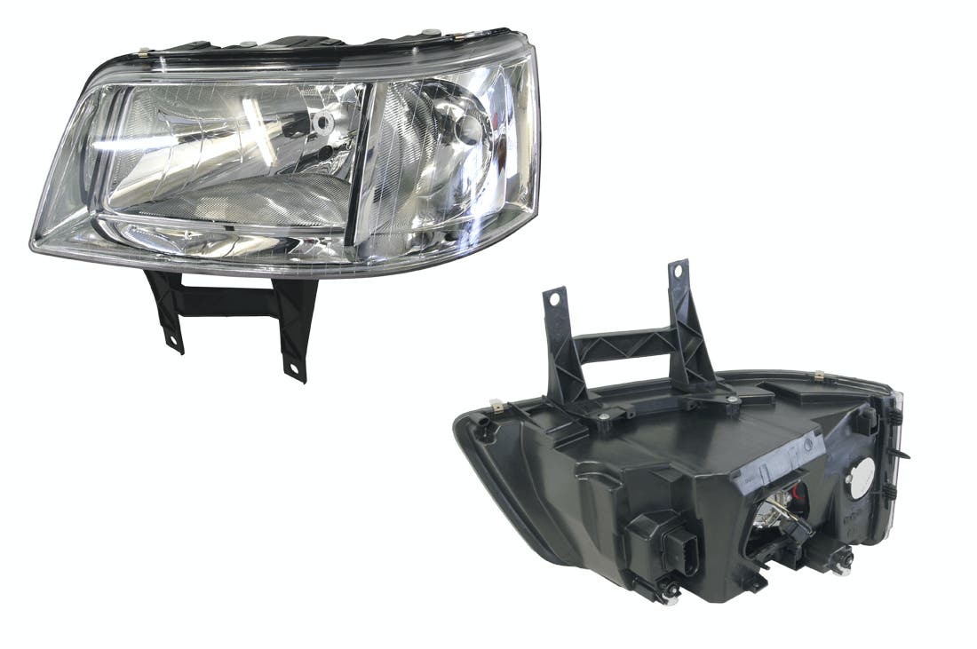 Headlight (Single Beam, LHS) Volkswagen Transporter T5 2004 - 2009 VWT5-HEL-02L - Sterling