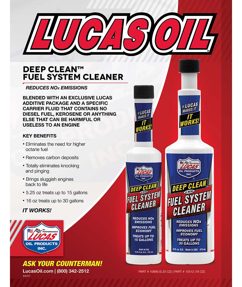 Deep Clean Fuel System Cleaner 5.25 Ounce - Lucas Oil