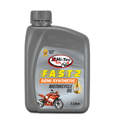 Fast 2 Semi SYN 2 Stroke Oil -  4 X 4 Litre (Carton Only) Hi-Tec Oils | Universal Auto Spares