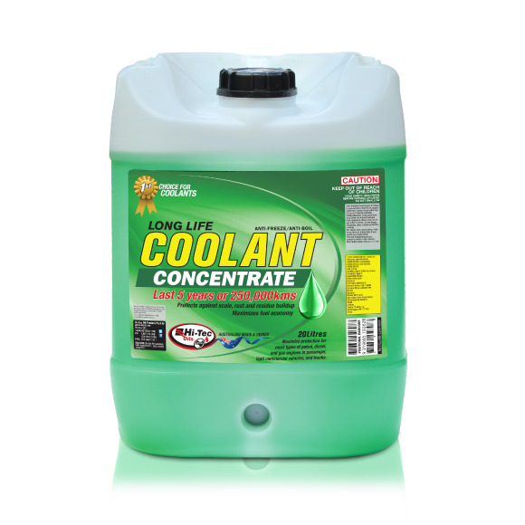 Long Life Coolant Green - Hi-Tec Oils