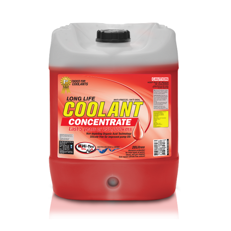 Long Life Coolant Red - Hi-Tec Oils