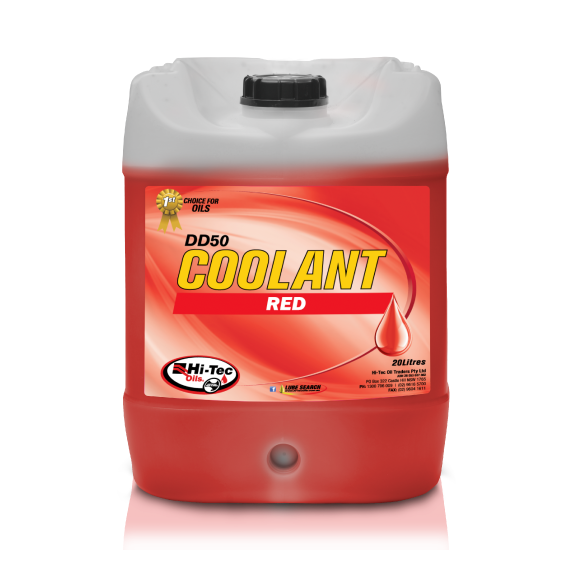 DD50 Coolant Red 20L - Hi-Tec Oils