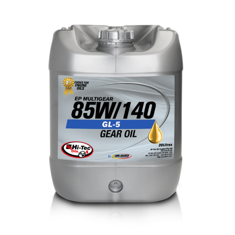 EP Multigear 85W/140 GL-5 - Hi-Tec Oils