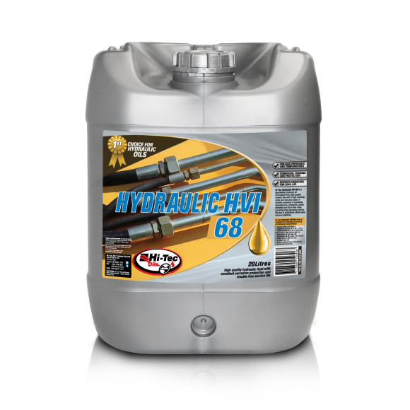HVI Hydraulic Oil 68 - Hi-Tec Oils
