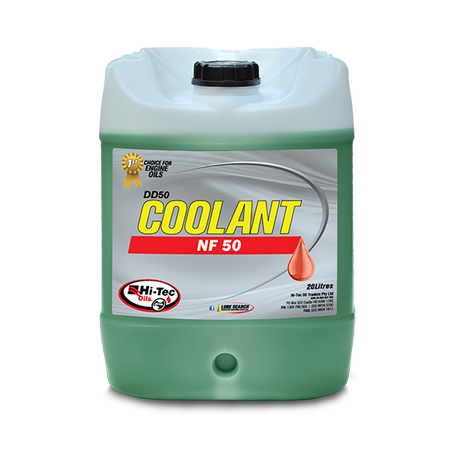 DD Coolant NF 50 Green/Yellow 20L - Hi-Tec Oils | Universal Auto Spares