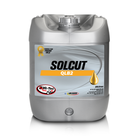 SOLCUT QLB2 Soluble Cutting Fluid - Hi-Tec Oils