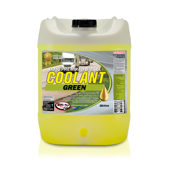 DD50 Coolant Green 20L - Hi-Tec Oils