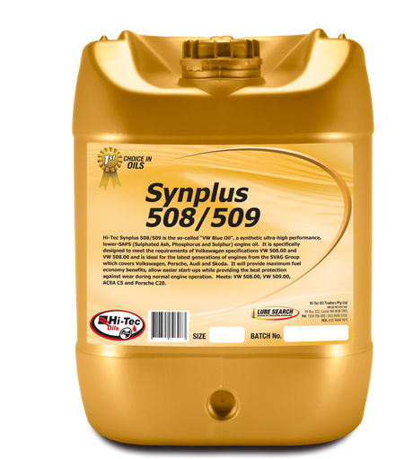 Synplus 508/509 0W20 - Hi-Tec Oils | Universal Auto Spares