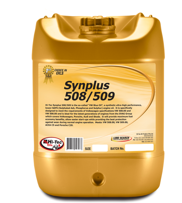 Synplus 508/509 0W20 - Hi-Tec Oils | Universal Auto Spares