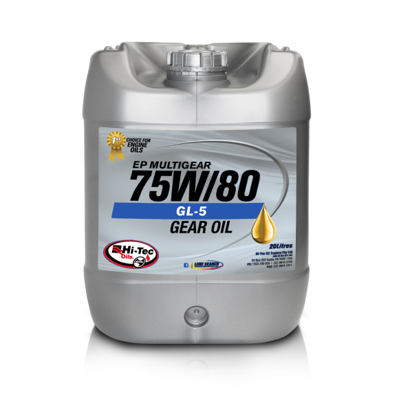 EP Multigear 75W/80 GL-5 - Hi-Tec Oils