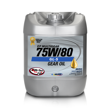 EP Multigear 75W/80 GL-5 - Hi-Tec Oils