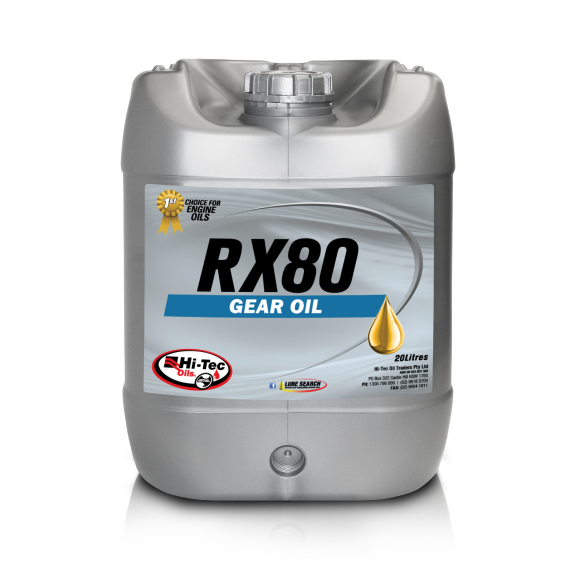 RX80 Gear Oil - Hi-Tec Oils