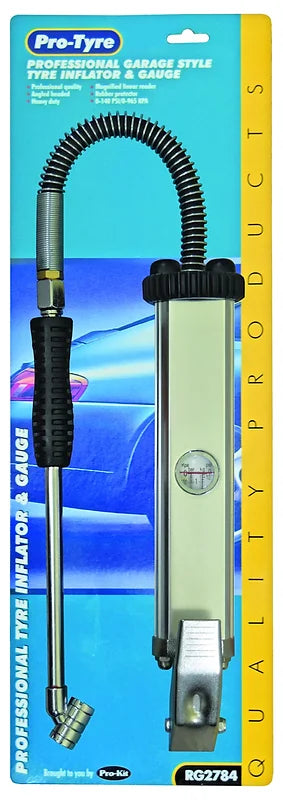 Service Station Styre Type Inflator With Strip Gauge - Pro Tyre
