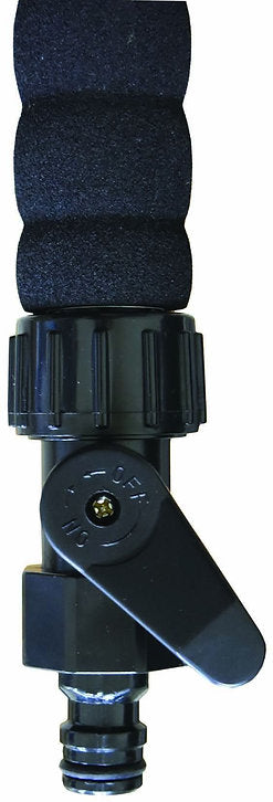 Flow Through Brush Head With Wider Bristle Pad & Extendable Handle - PK Wash