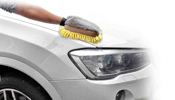 Premium Chenille Wash & Polishing Mitt - PK Wash