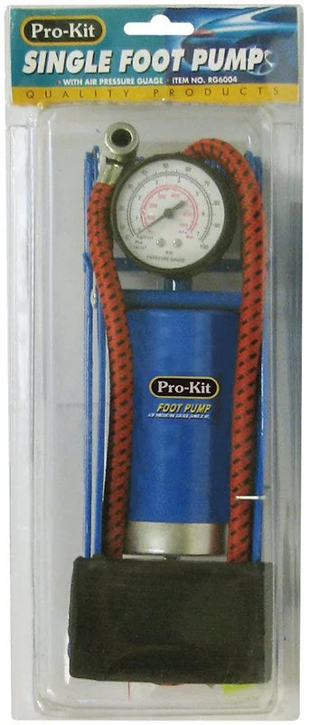 Foot Pump Single Cylinder - Pro Tyre