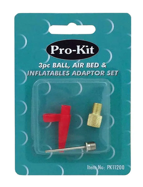 Compressor & Pump Adaptor 3pc - Pro Tyre