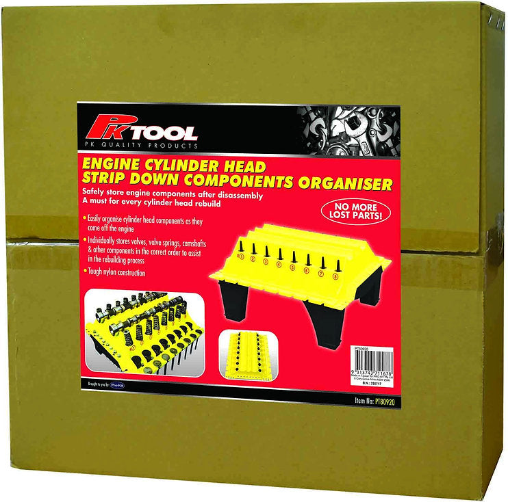 Cylinder Head Strip Down Components Organiser 4, 6 & 8 Cylinder Engines - PKTool