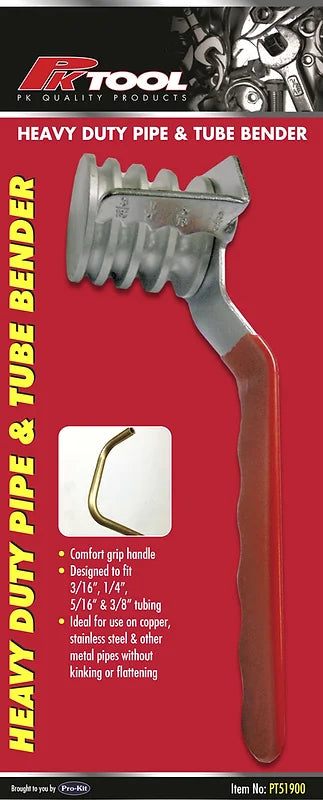 Heavy Duty Pipe & Tube Bender Comfort Grip Handle - PKTool