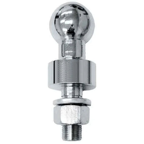 Tow Ball Chrome 50mm With 25mm Rise and 51mm Thread - LoadMaster
