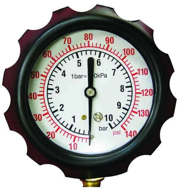 EFI Fuel Pressure Tester Kit, 140Psi, Fuel Line Olive Adaptor - PKTool