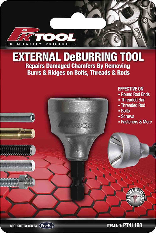 External Deburring Tool Repairs Damaged Chamfers - PKTool