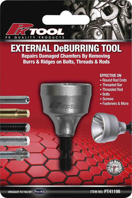 External Deburring Tool Repairs Damaged Chamfers - PKTool | Universal Auto Spares