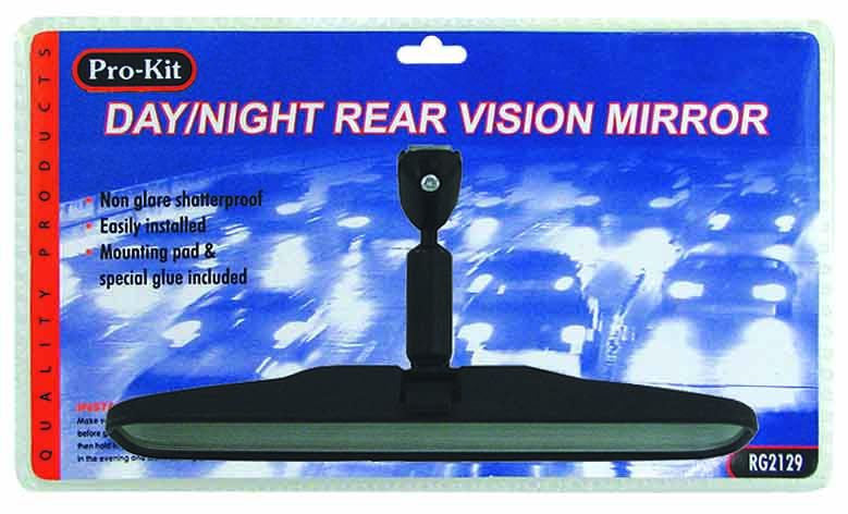 Mirror 1 Piece 10" Rear Vision Stick On - Pro-Kit