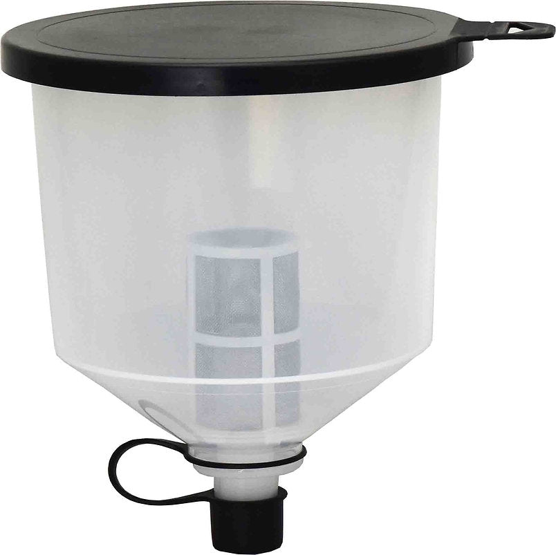 Mobile Fuel Filter Funnel 15LPM / 4GPM, 2L Capacity Funnel - PKTool