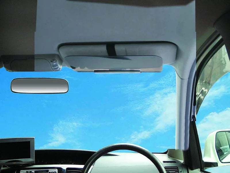 Clip-On See Through Anti-Glare Sunvisor Extension - Pro-Kit