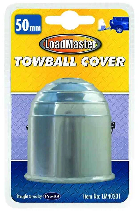Chrome Tow Ball Cover 50mm - LoadMaster