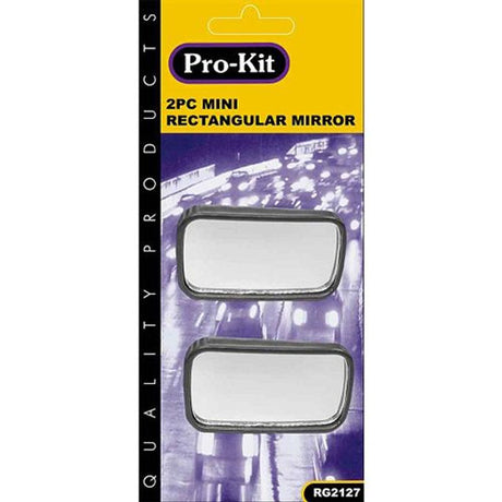 Mirror 2 Piece Blind Spot Mini Rectangular - Pro-Kit | Universal Auto Spares