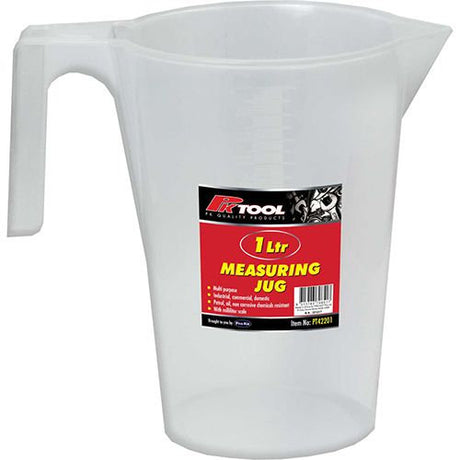 Measuring Jug 500ml, 1Ltr, 2Ltr, 3Ltr & 5Ltr - PKTool 1Ltr
