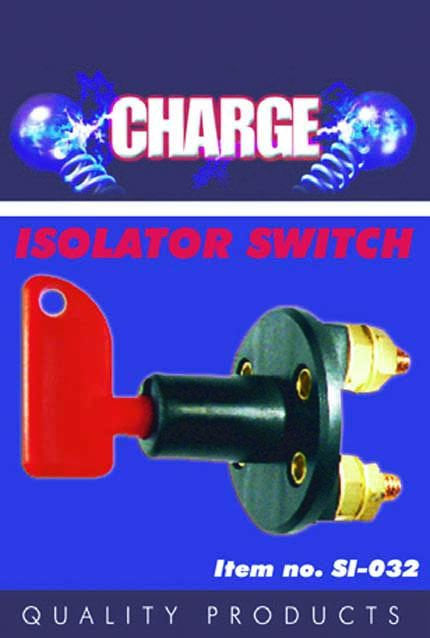 Isolator Switch 50AMP - Charge